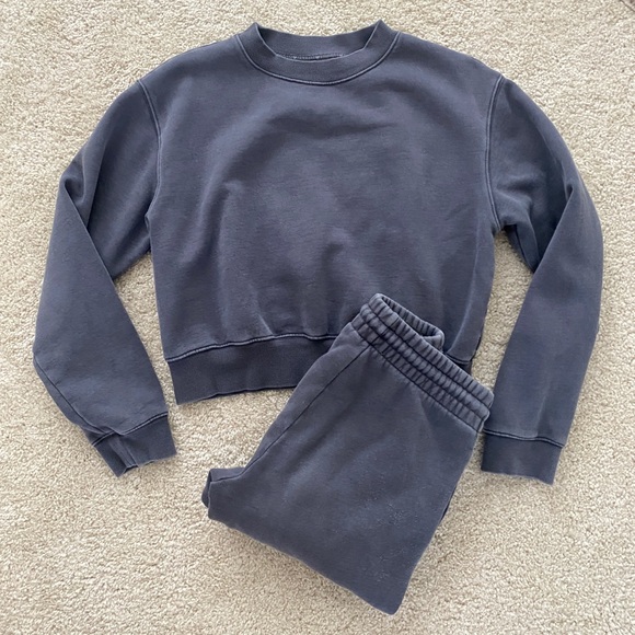 Aritzia Tops Aritzia Tna Sweat Set Poshmark